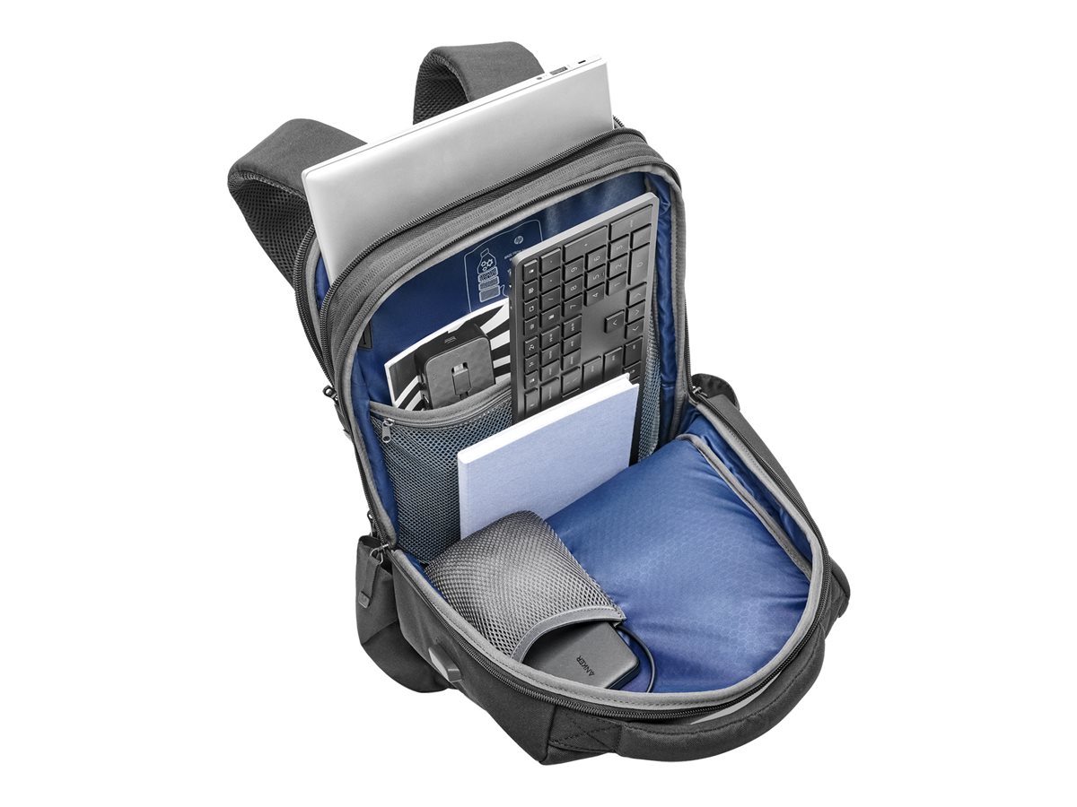 Mochila para Portátil HP Renew Executive 16.1" Preto em Material Reciclado Smart Buy - Imagem 5