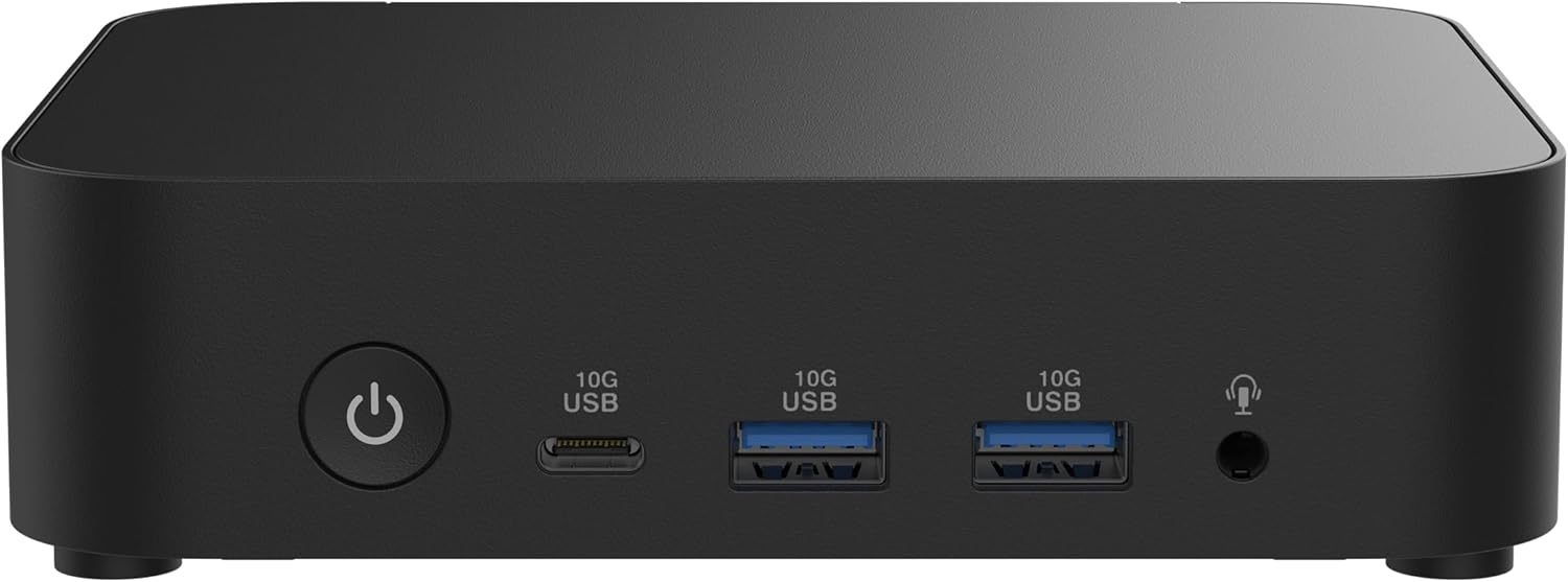 Mini PC Barebone ASUS NUC 14 Essential Kit Intel Core 3 N355 até 3.9GHz Wi-Fi 6E Bluetooth 5.3 Preto - Imagem 2