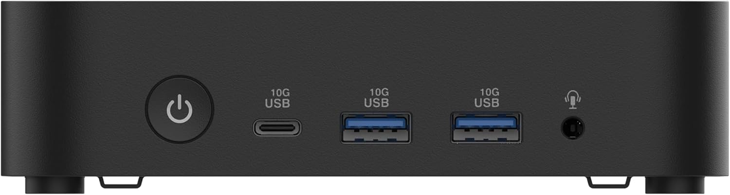 Mini PC Barebone ASUS NUC 14 Essential Kit Intel Core 3 N355 até 3.9GHz Wi-Fi 6E Bluetooth 5.3 Preto - Imagem 3