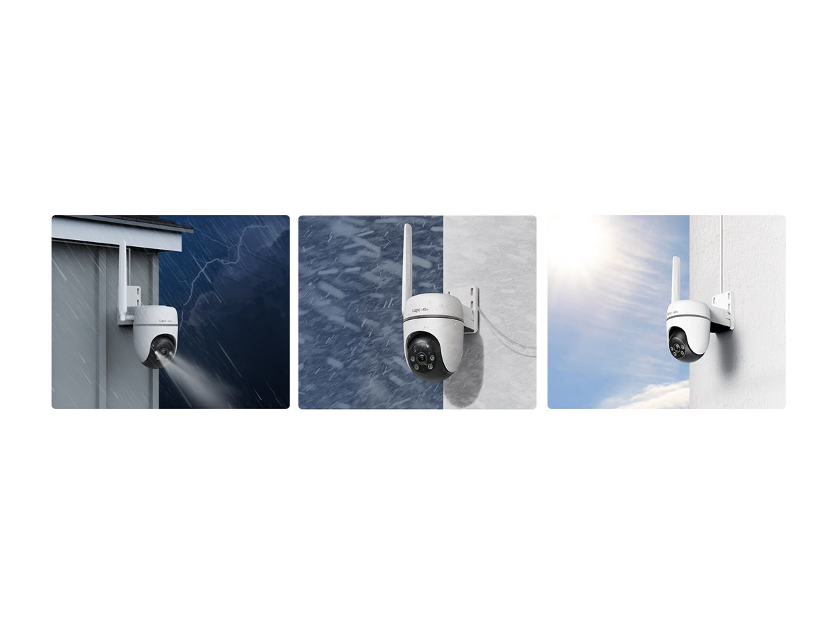 Câmara de Vigilância Exterior Pan/Tilt TP-Link Tapo TC40GW Full HD 1080p 4G LTE Wi-Fi Áudio Visão Noturna Branco - Imagem 11