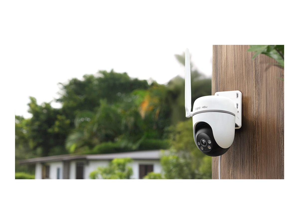 Câmara de Vigilância Exterior Pan/Tilt TP-Link Tapo TC40GW Full HD 1080p 4G LTE Wi-Fi Áudio Visão Noturna Branco - Imagem 12