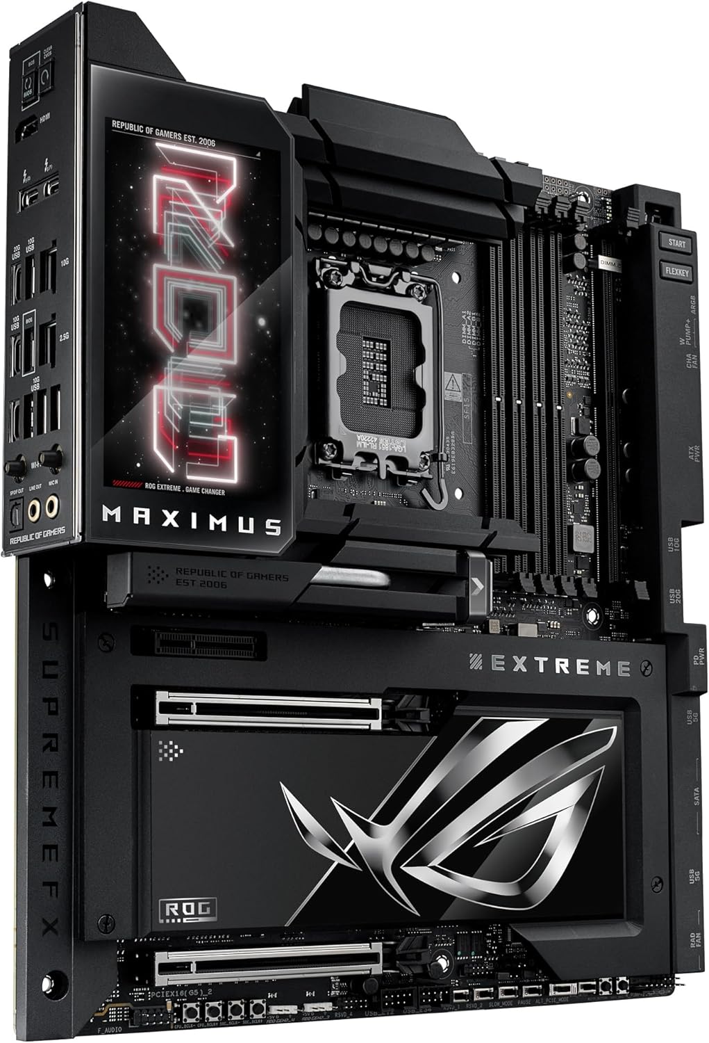 Motherboard ASUS ROG MAXIMUS Z890 EXTREME Socket LGA1851 DDR5 ATX Wi-Fi 7 10Gb LAN USB4 - Imagem 10