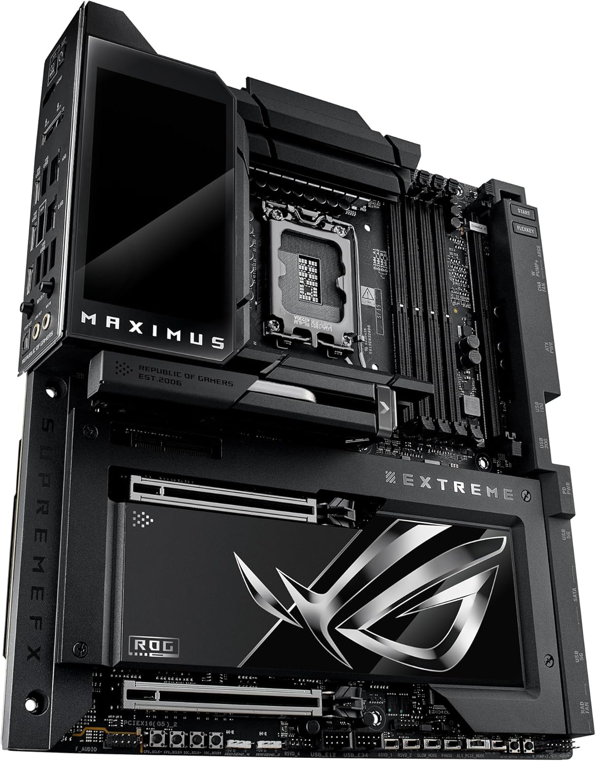 Motherboard ASUS ROG MAXIMUS Z890 EXTREME Socket LGA1851 DDR5 ATX Wi-Fi 7 10Gb LAN USB4 - Imagem 13