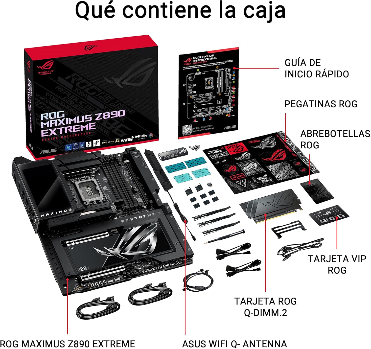 Motherboard ASUS ROG MAXIMUS Z890 EXTREME Socket LGA1851 DDR5 ATX Wi-Fi 7 10Gb LAN USB4 - Imagem 7