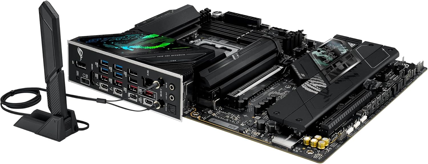 Motherboard ASUS ROG STRIX Z890-F GAMING WIFI Socket LGA1851 Chipset Z890 DDR5 ATX Wi-Fi 7 Bluetooth USB4 - Imagem 18