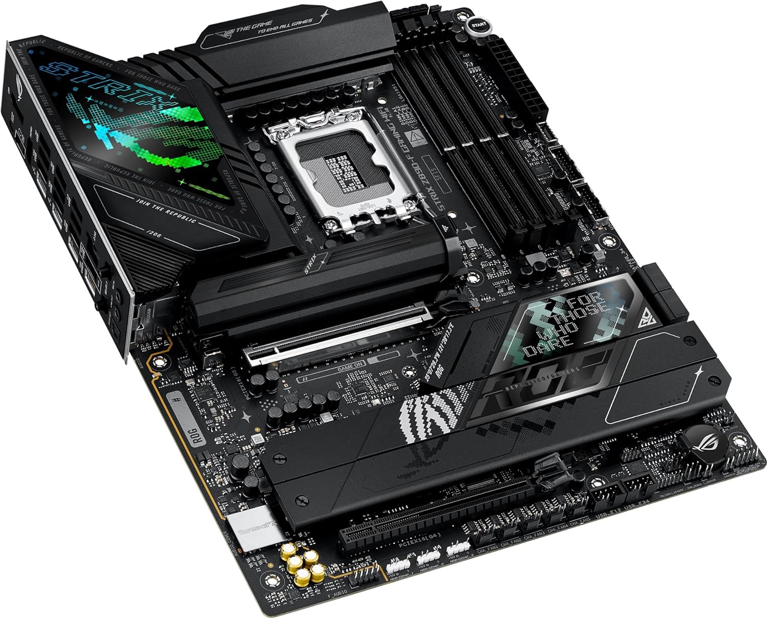 Motherboard ASUS ROG STRIX Z890-F GAMING WIFI Socket LGA1851 Chipset Z890 DDR5 ATX Wi-Fi 7 Bluetooth USB4 - Imagem 14