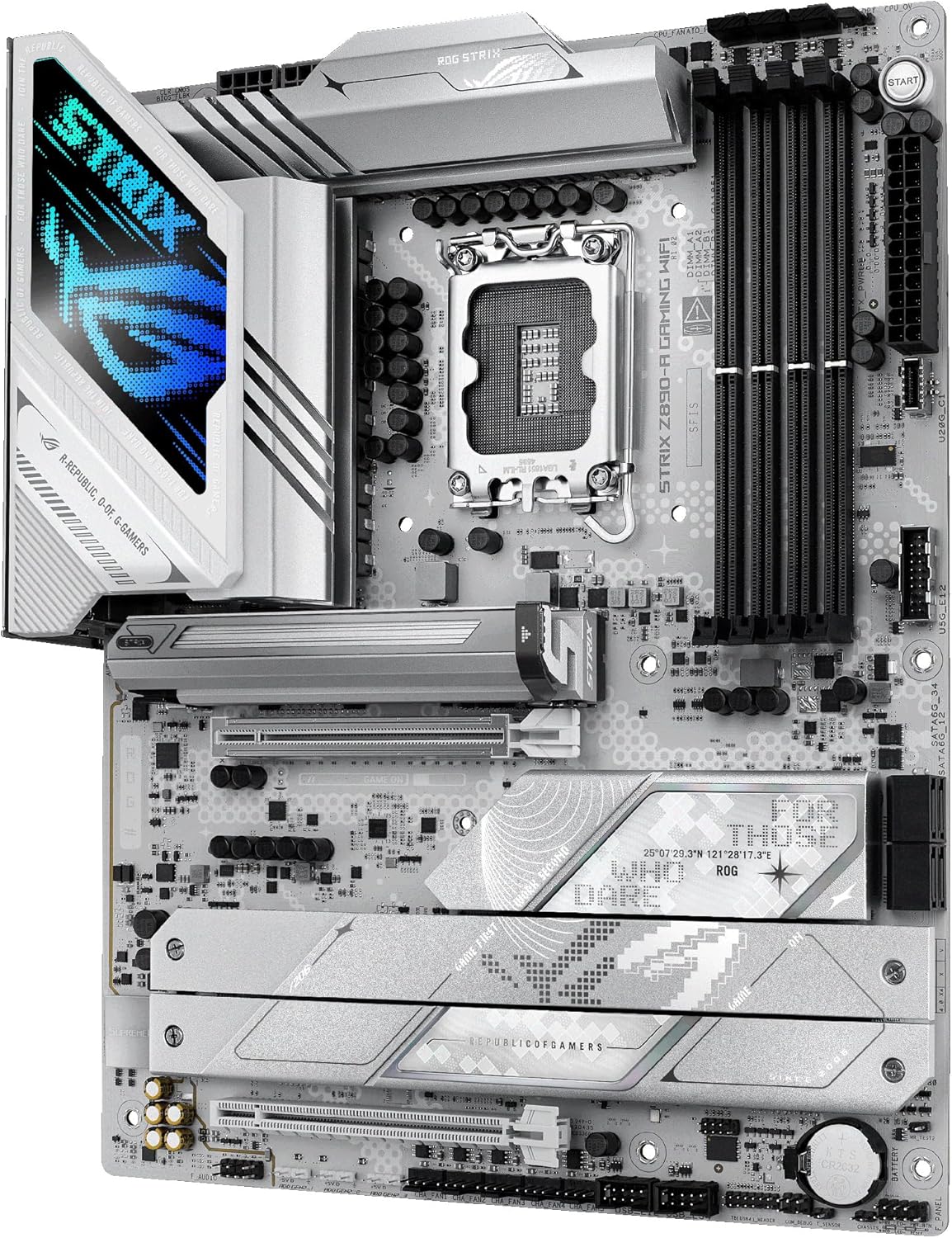 Motherboard ASUS ROG STRIX Z890-A GAMING WIFI Socket LGA1851 Intel Z890 DDR5 Wi-Fi 7 USB4 ATX - Imagem 9