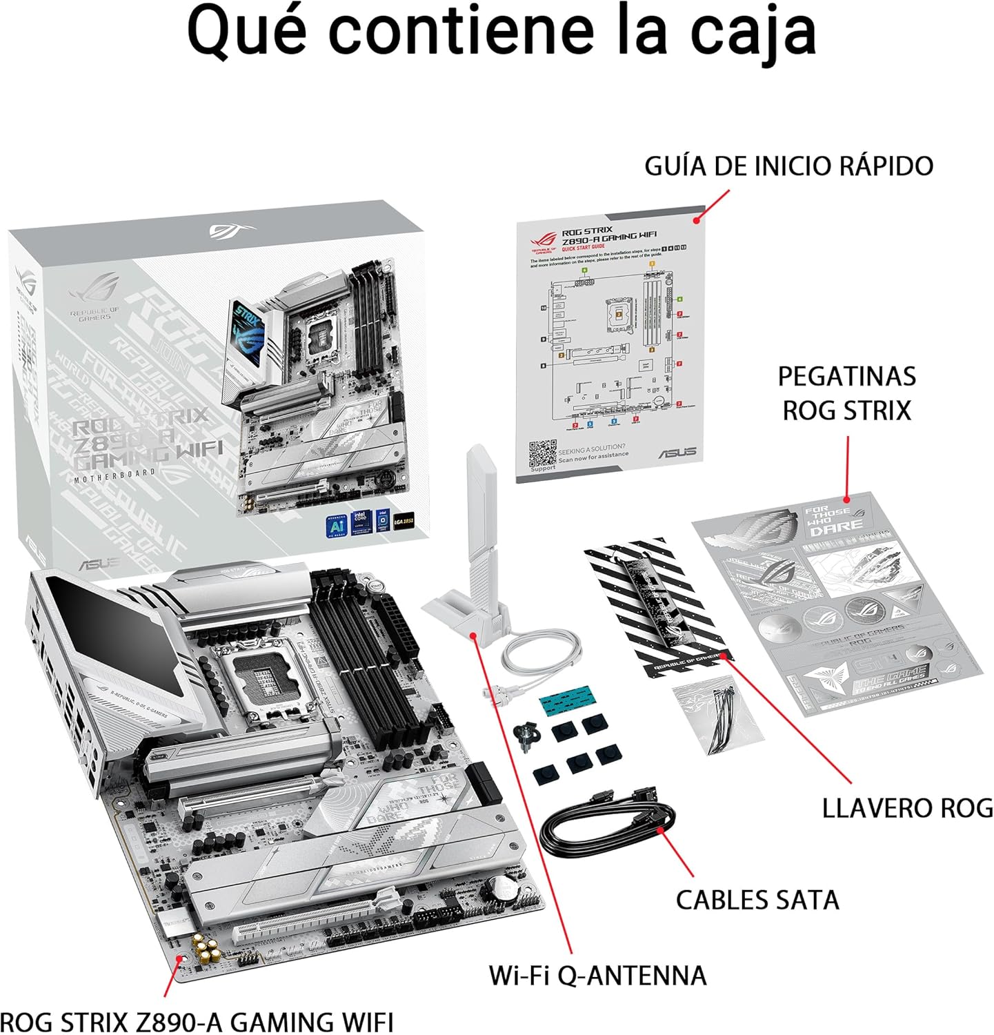 Motherboard ASUS ROG STRIX Z890-A GAMING WIFI Socket LGA1851 Intel Z890 DDR5 Wi-Fi 7 USB4 ATX - Imagem 7