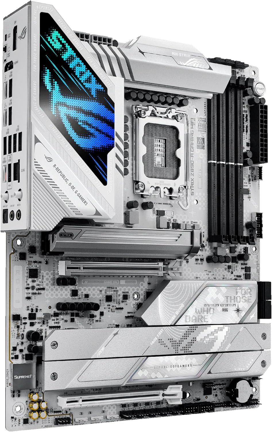 Motherboard ASUS ROG STRIX Z890-A GAMING WIFI Socket LGA1851 Intel Z890 DDR5 Wi-Fi 7 USB4 ATX - Imagem 10