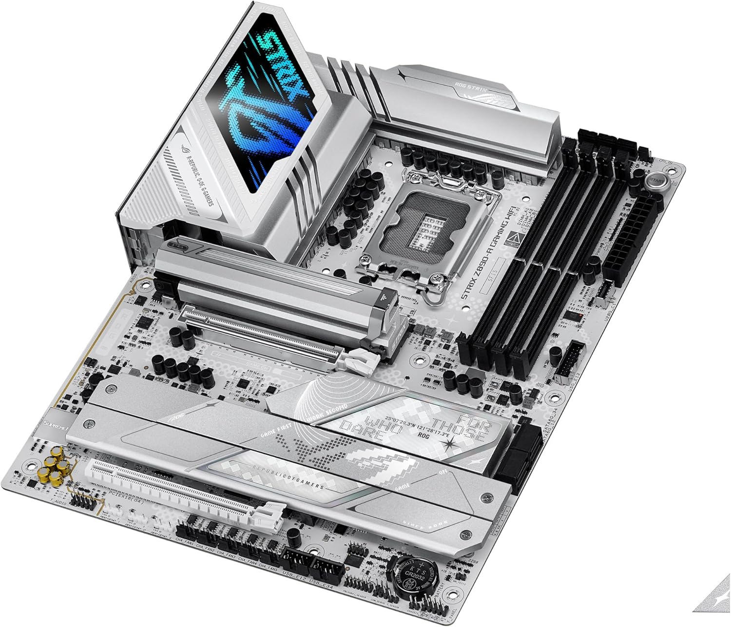 Motherboard ASUS ROG STRIX Z890-A GAMING WIFI Socket LGA1851 Intel Z890 DDR5 Wi-Fi 7 USB4 ATX - Imagem 11