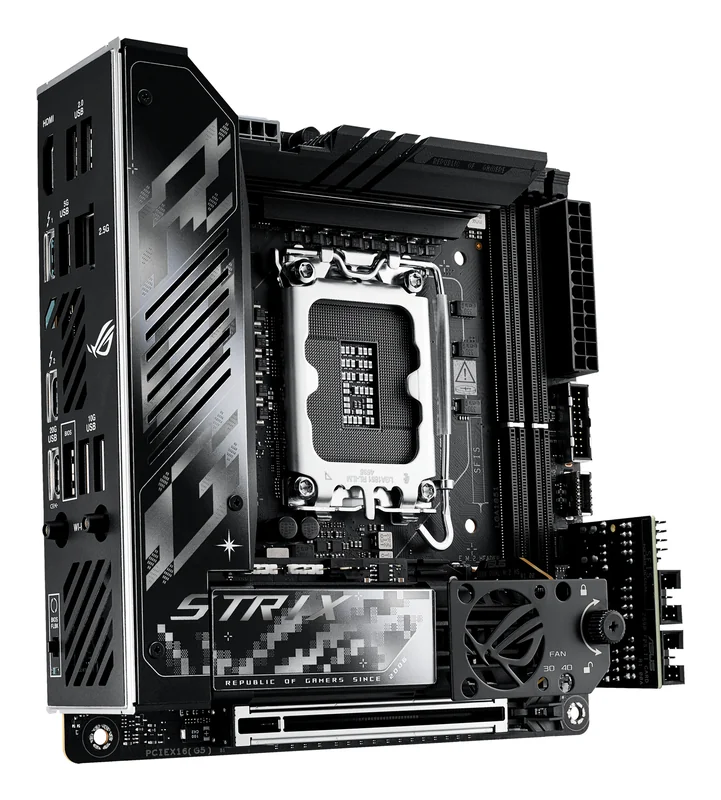 Motherboard ASUS ROG STRIX Z890-I GAMING WIFI Socket LGA1851 DDR5 Mini-ITX Wi-Fi - Imagem 3