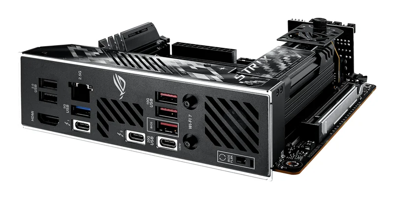 Motherboard ASUS ROG STRIX Z890-I GAMING WIFI Socket LGA1851 DDR5 Mini-ITX Wi-Fi - Imagem 8