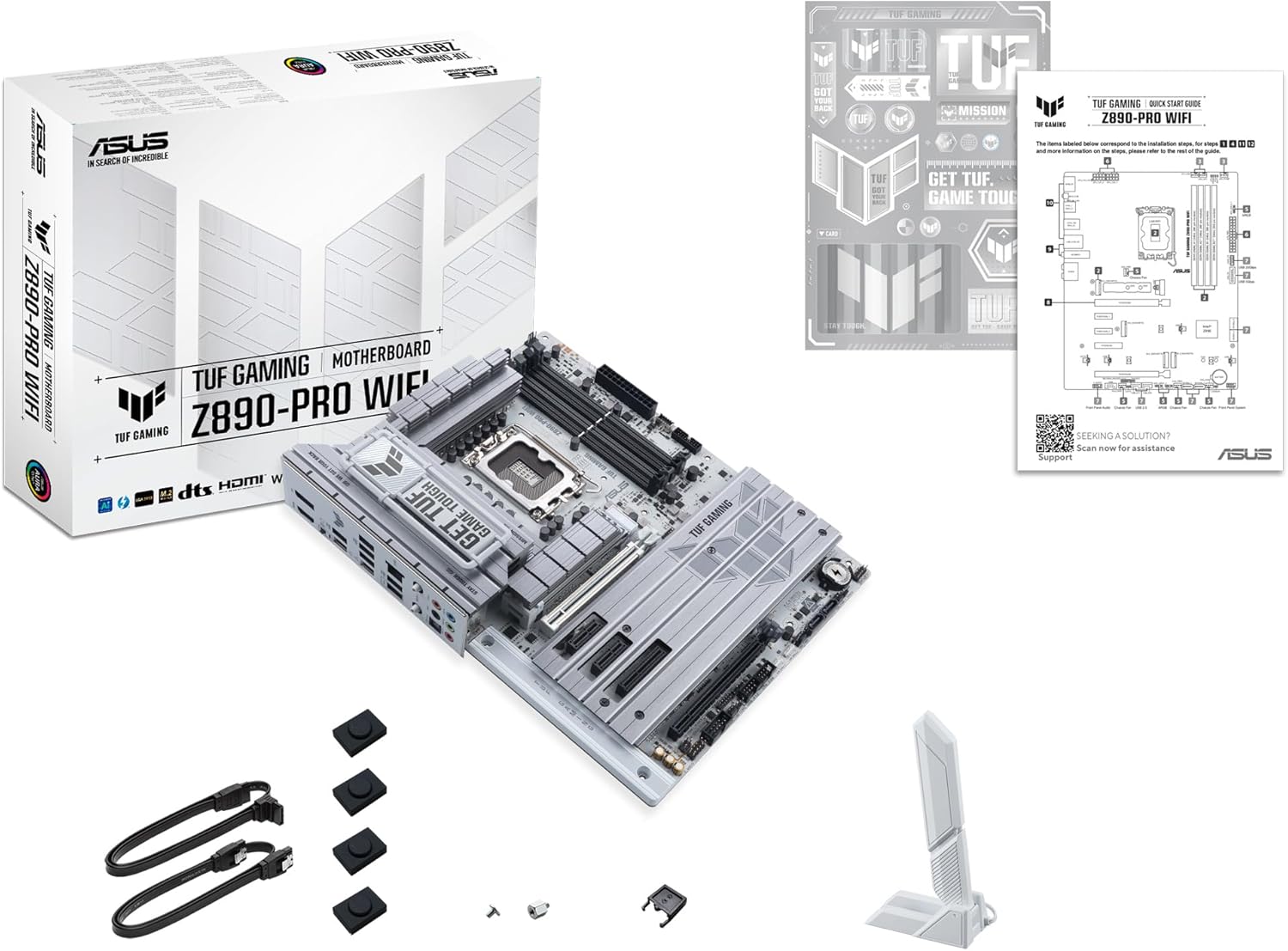 Motherboard ASUS TUF Gaming Z890-PRO WIFI Socket LGA1851 Chipset Z890 DDR5 ATX Wi-Fi 7 Bluetooth USB4 - Imagem 15