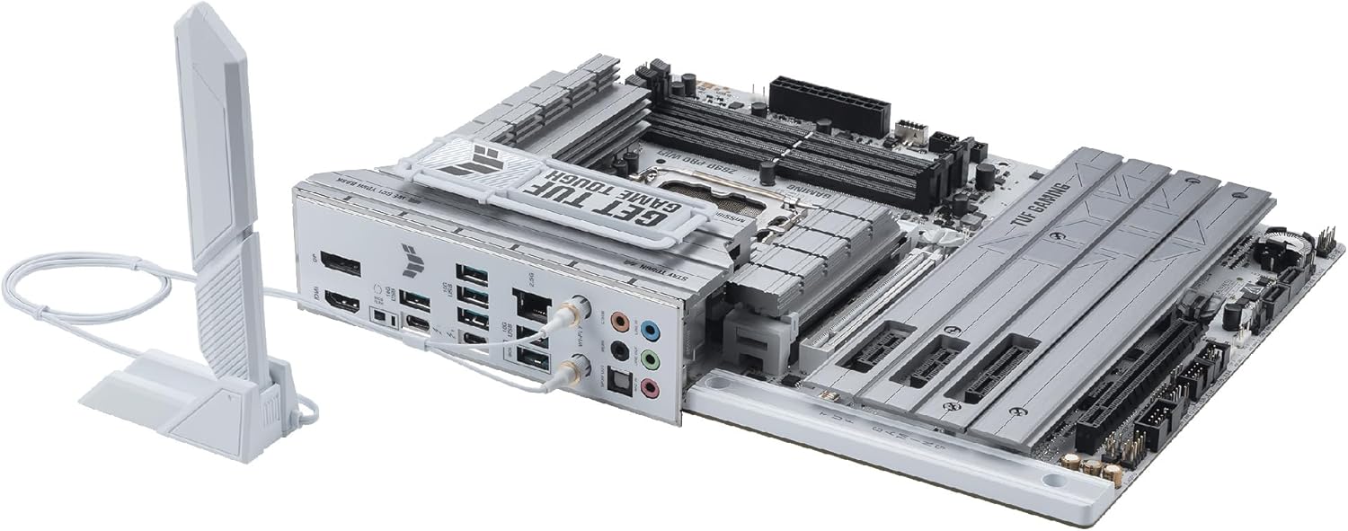 Motherboard ASUS TUF Gaming Z890-PRO WIFI Socket LGA1851 Chipset Z890 DDR5 ATX Wi-Fi 7 Bluetooth USB4 - Imagem 13