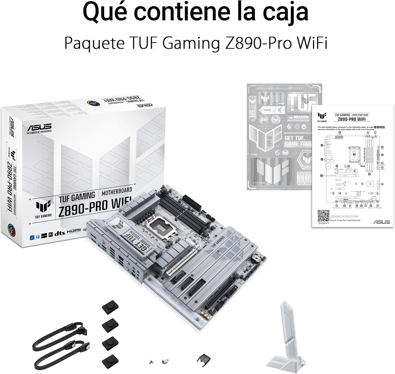 Motherboard ASUS TUF Gaming Z890-PRO WIFI Socket LGA1851 Chipset Z890 DDR5 ATX Wi-Fi 7 Bluetooth USB4 - Imagem 7