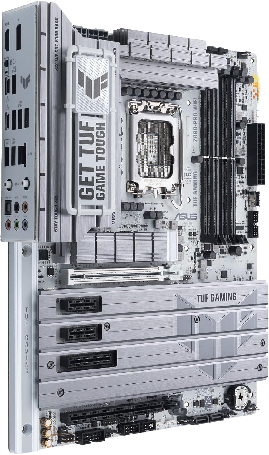 Motherboard ASUS TUF Gaming Z890-PRO WIFI Socket LGA1851 Chipset Z890 DDR5 ATX Wi-Fi 7 Bluetooth USB4 - Imagem 9