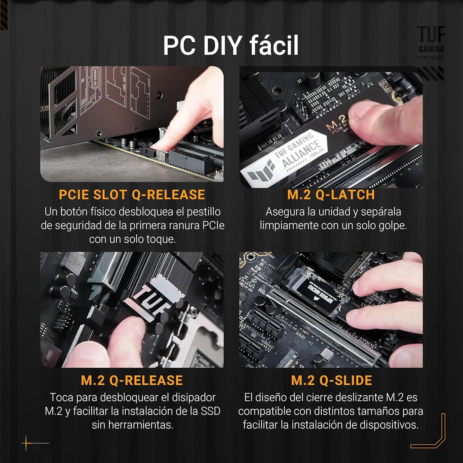 Motherboard ASUS TUF GAMING Z890-PLUS WIFI LGA1851 Chipset Z890 ATX DDR5 Wi-Fi 7 USB4 2.5G LAN Bluetooth - Imagem 5