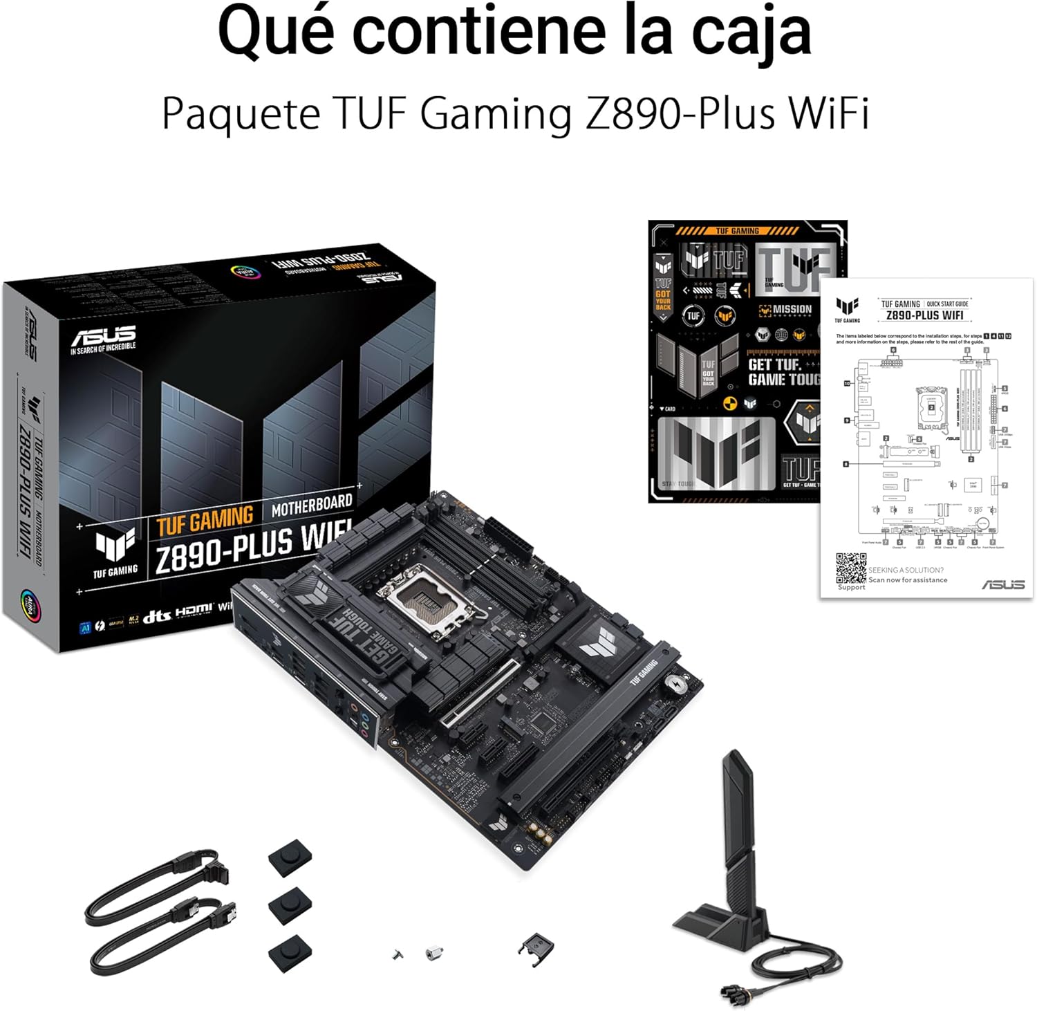 Motherboard ASUS TUF GAMING Z890-PLUS WIFI LGA1851 Chipset Z890 ATX DDR5 Wi-Fi 7 USB4 2.5G LAN Bluetooth - Imagem 7
