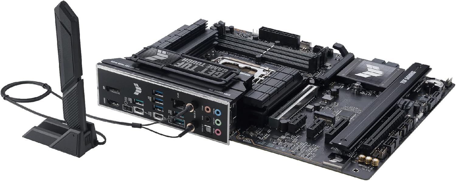 Motherboard ASUS TUF GAMING Z890-PLUS WIFI LGA1851 Chipset Z890 ATX DDR5 Wi-Fi 7 USB4 2.5G LAN Bluetooth - Imagem 12