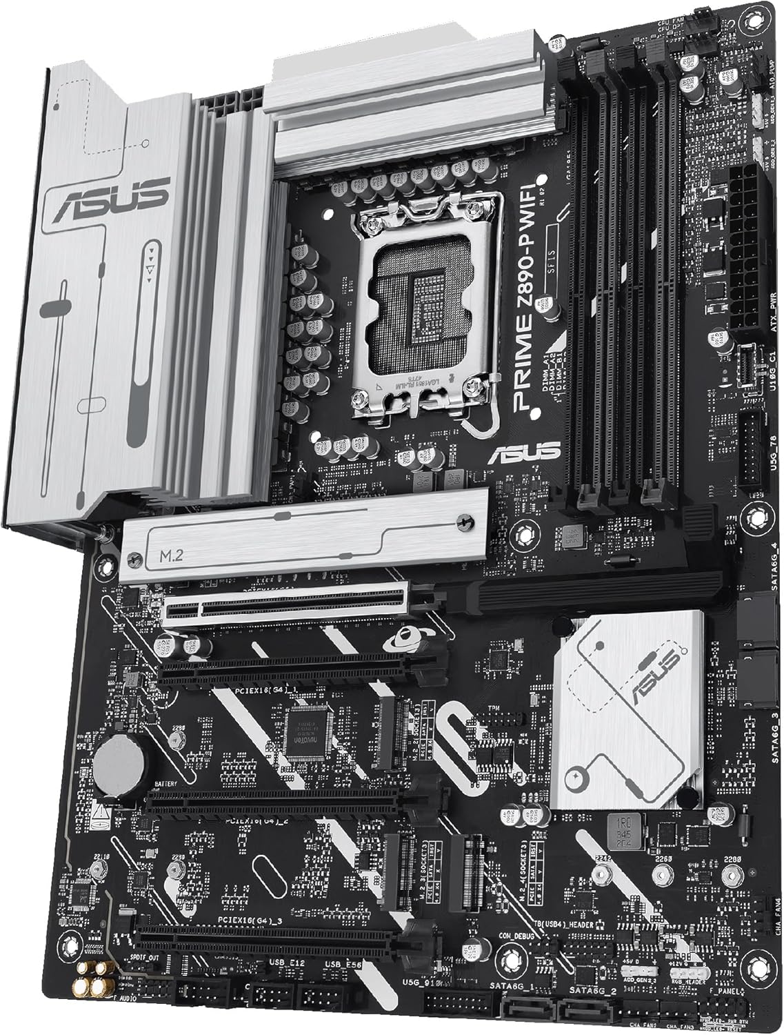 Motherboard ASUS Prime Z890-P WIFI LGA1851 ATX Intel Z890 DDR5 Wi-Fi 7 Bluetooth 2.5Gb LAN USB4 - Imagem 11