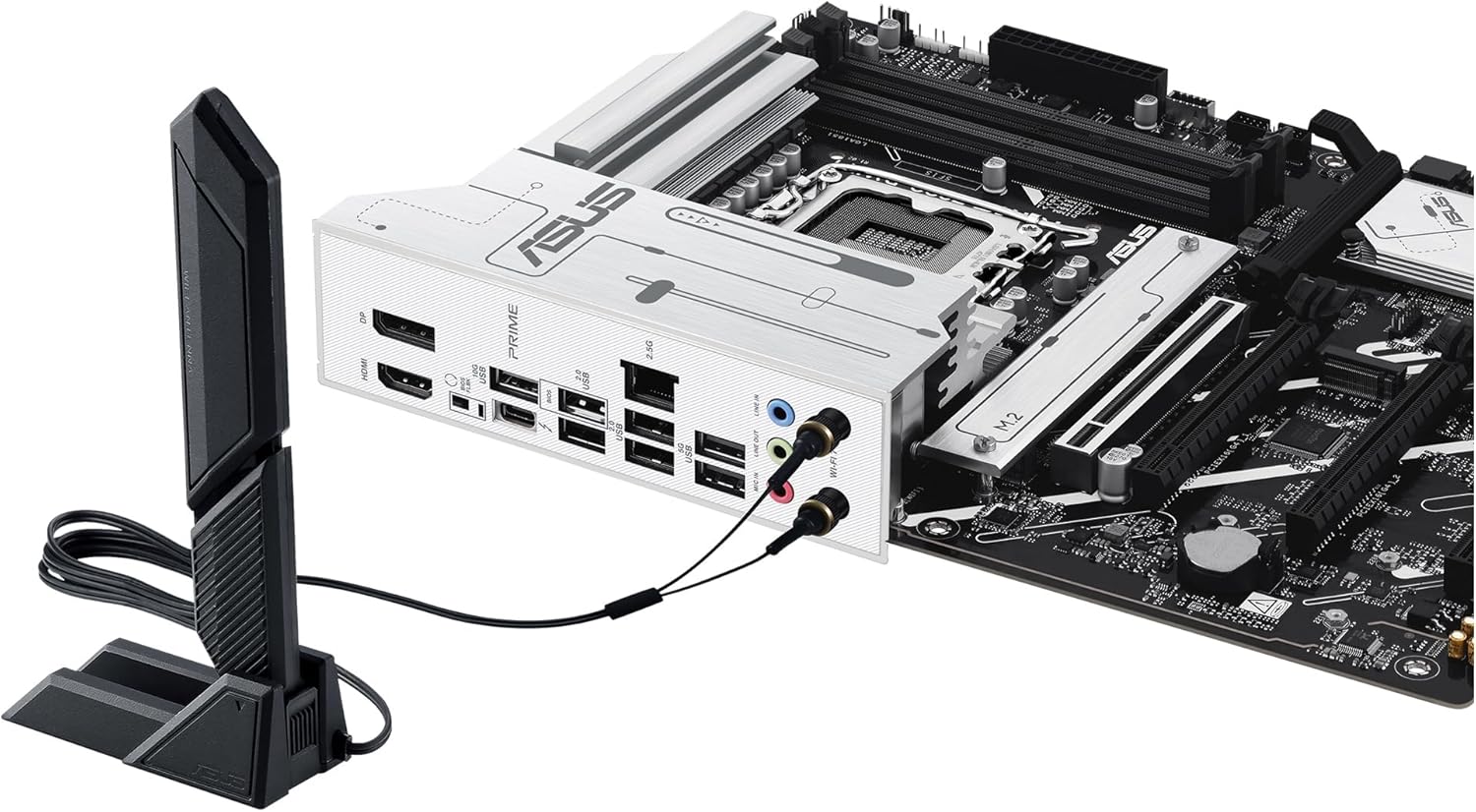 Motherboard ASUS Prime Z890-P WIFI LGA1851 ATX Intel Z890 DDR5 Wi-Fi 7 Bluetooth 2.5Gb LAN USB4 - Imagem 14
