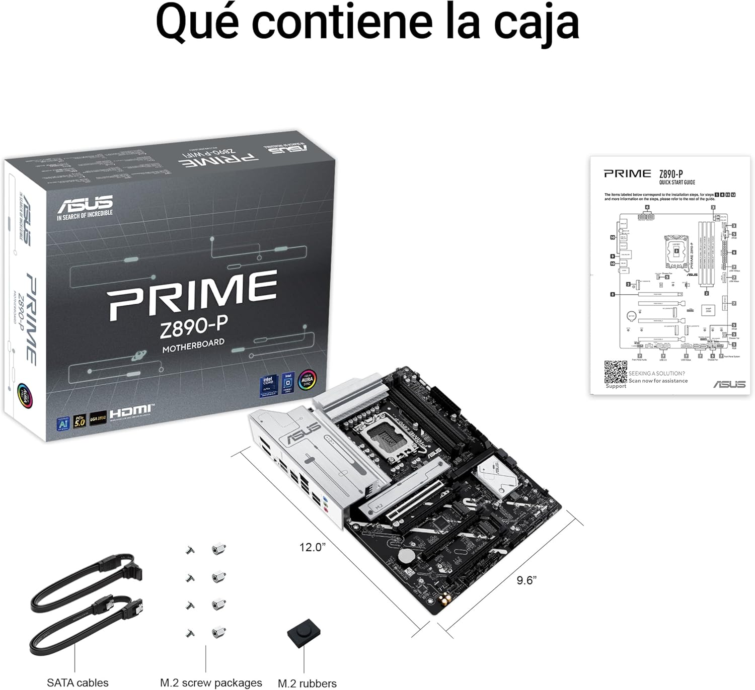 Motherboard ASUS Prime Z890-P Socket LGA1851 Chipset Z890 DDR5 ATX 2.5Gb LAN USB-C 3.2 Gen 2x2 - Imagem 7