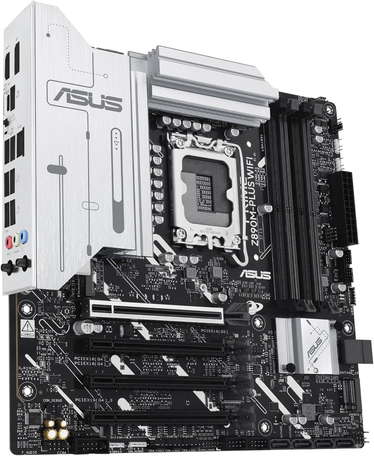 Motherboard ASUS PRIME Z890M-PLUS WIFI LGA1851 Z890 micro ATX DDR5 Wi-Fi 7 2.5Gb LAN - Imagem 12