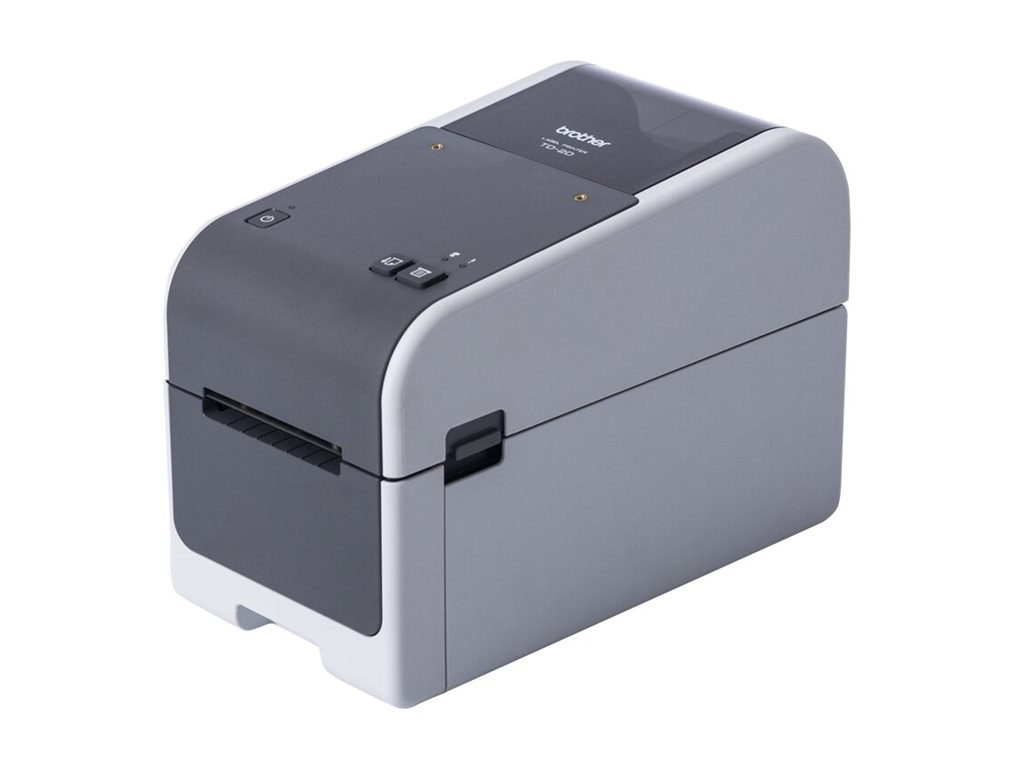 Brother TD-2320D203 - Impressora de etiquetas/recibos - P/B - térmico direto - Rolo (6,3 cm) - 203 dpi - até 152.4 mm/ s - USB 2.0, host USB, LAN - Imagem 3