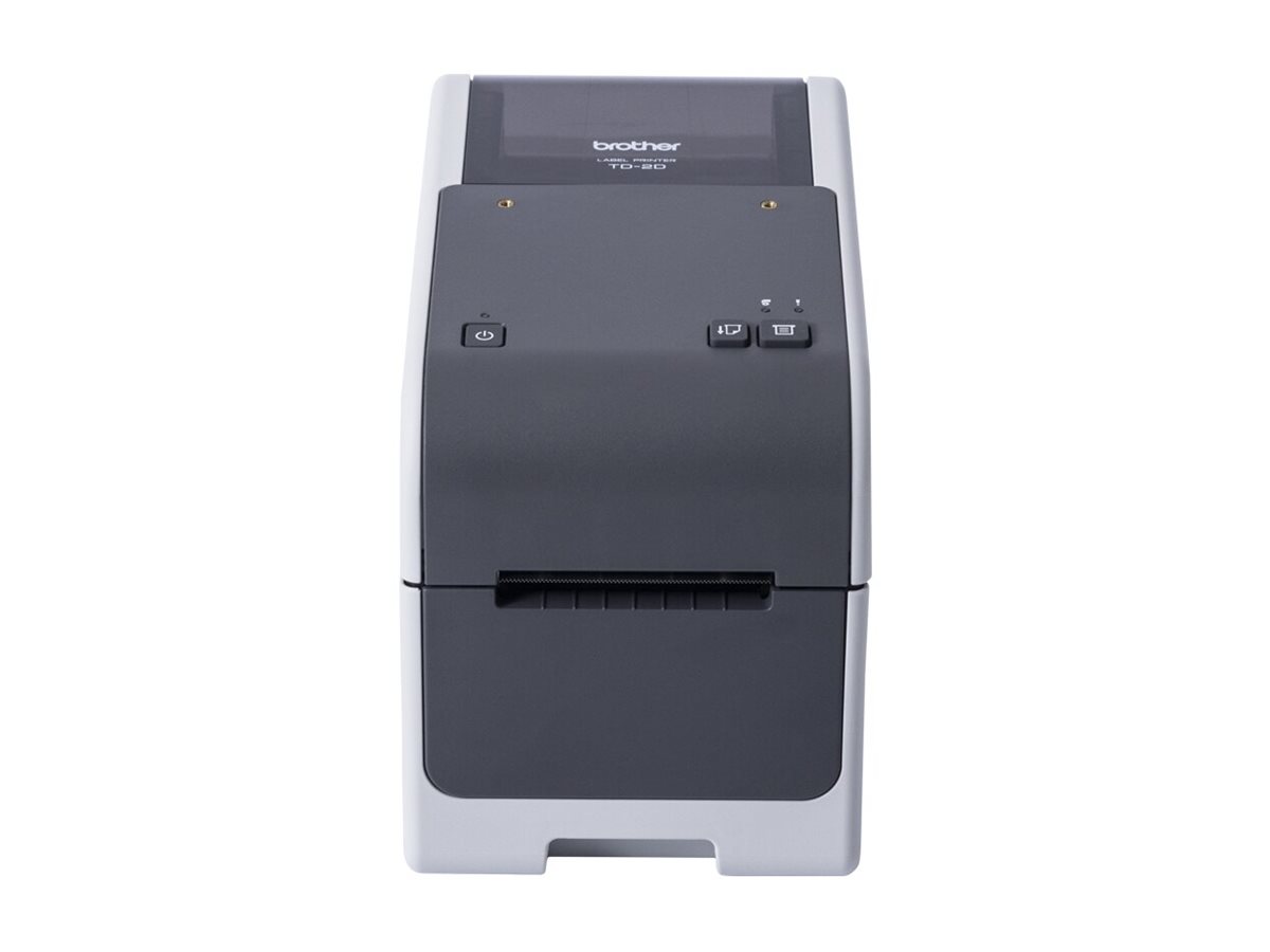 Brother TD-2320D203 - Impressora de etiquetas/recibos - P/B - térmico direto - Rolo (6,3 cm) - 203 dpi - até 152.4 mm/ s - USB 2.0, host USB, LAN - Imagem 2