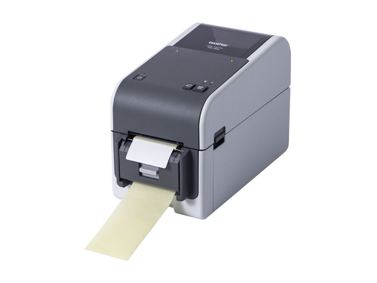 Brother TD-2320D203 - Impressora de etiquetas/recibos - P/B - térmico direto - Rolo (6,3 cm) - 203 dpi - até 152.4 mm/ s - USB 2.0, host USB, LAN - Imagem 6