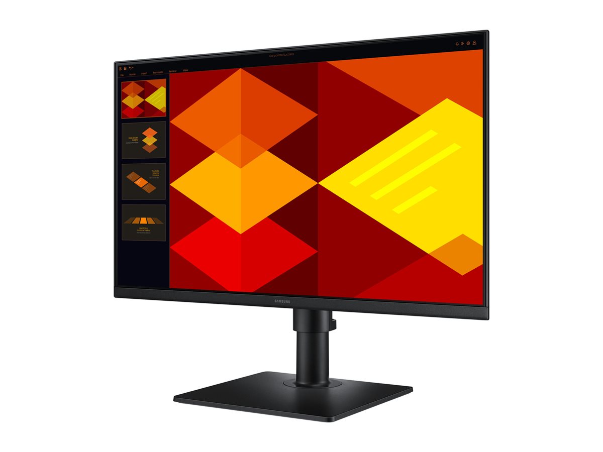 Monitor SAMSUNG S24D400GAU 24" Full HD IPS 100Hz 5ms 2xHDMI DisplayPort Base Ajustável em Altura Preto - Imagem 9