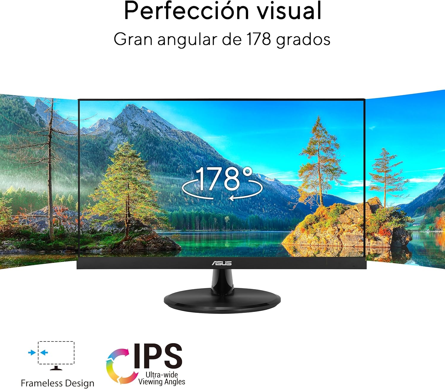 Monitor Gaming ASUS VP229HF 21.45" Full HD IPS 100Hz 1ms HDMI VGA Preto - Imagem 3