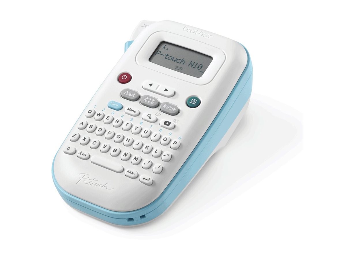 Etiquetadora Brother P-Touch PT-N10 Pré-Visualização Branco Azul