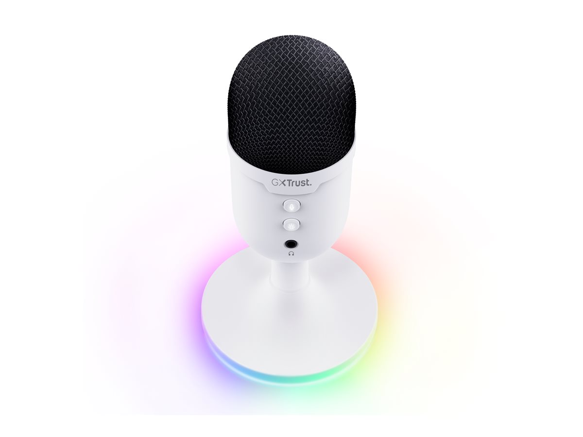 Microfone Trust GXT 234W YUNIX USB Branco - Imagem 4
