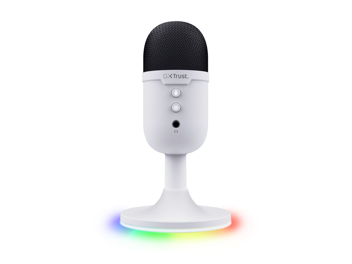 Microfone Trust GXT 234W YUNIX USB Branco - Imagem 7