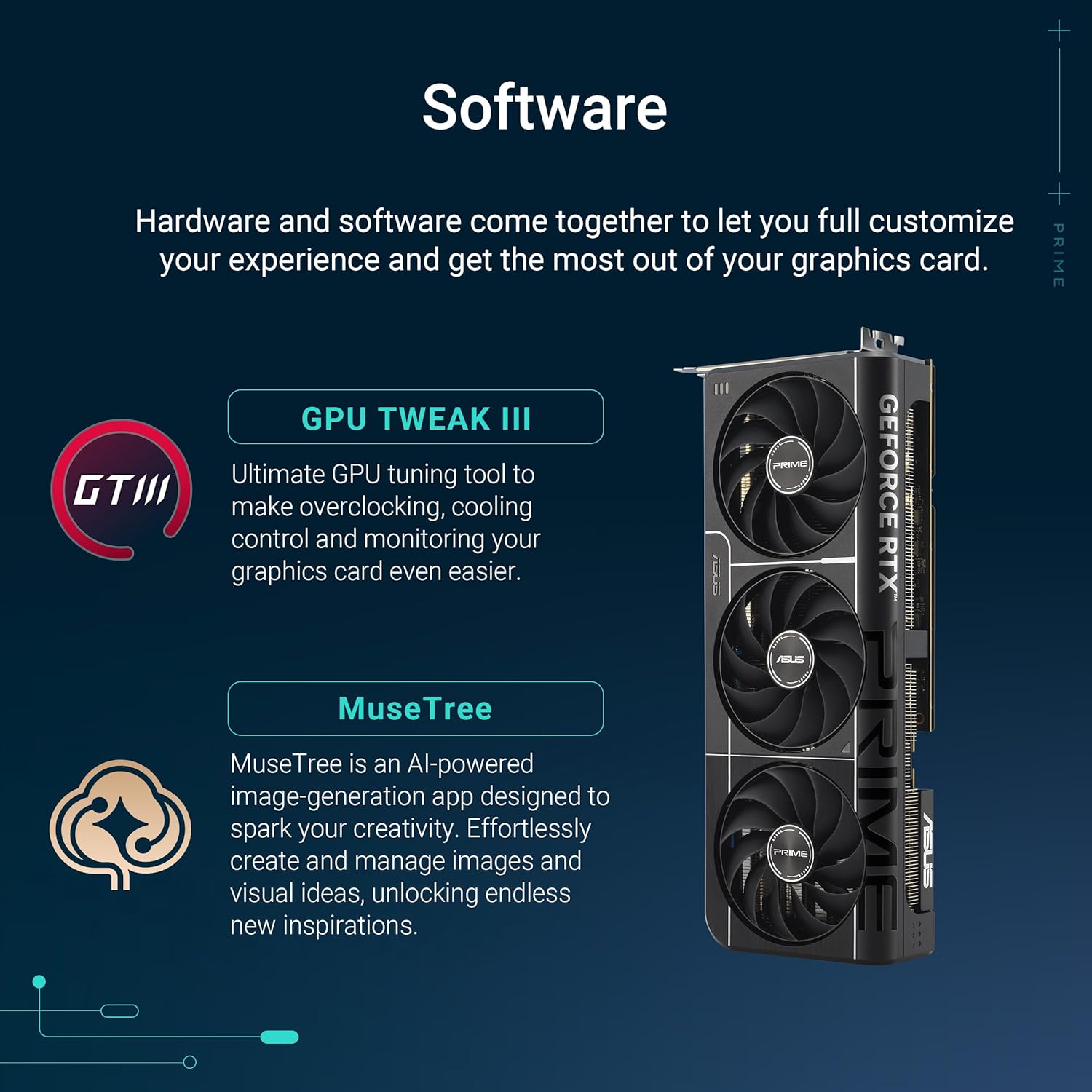 Placa Gráfica ASUS PRIME GeForce RTX 5080 OC Edition 16GB GDDR7 PCI Express 5.0 - Imagem 7