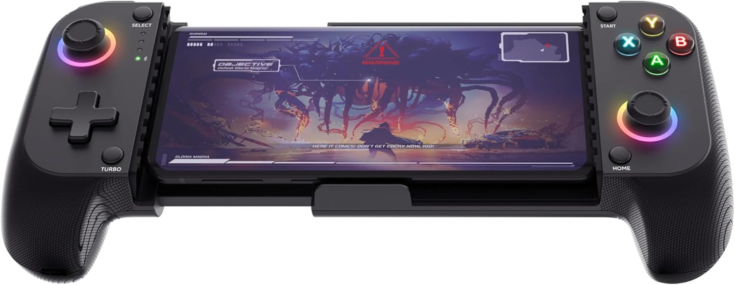 Comando de Jogos Trust GXT 735 Mylox Sem Fios Bluetooth Vibração Iluminação RGB Recarregável Preto Android iOS - Imagem 12