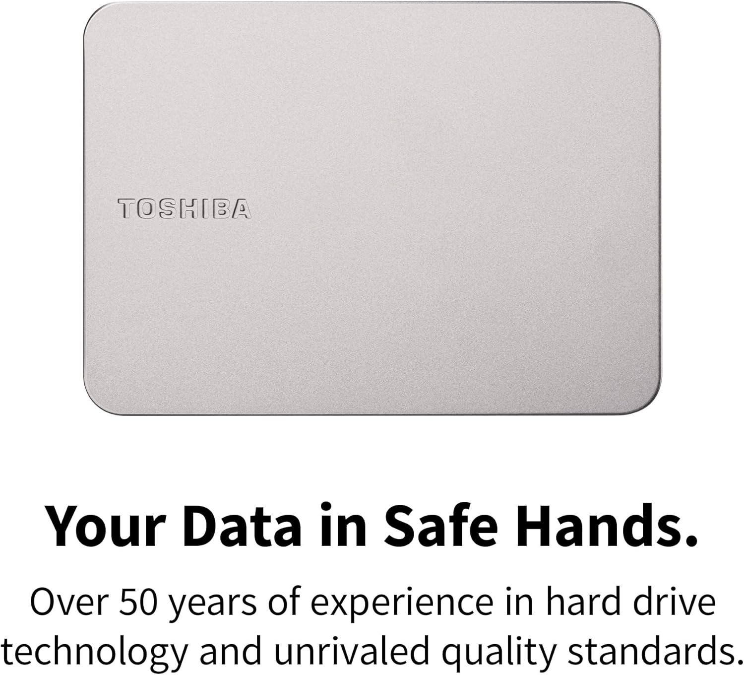 Disco Rígido Externo Portátil Toshiba Canvio Flex 1TB 2.5" USB 3.2 Gen 1 Prateado - Imagem 5