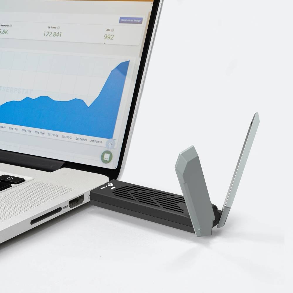 Adaptador de Rede USB TP-Link Archer TBE400UH BE6500 Wi-Fi 7 Tri-Band 6500Mbps Alta Ganho USB 3.0 - Imagem 5