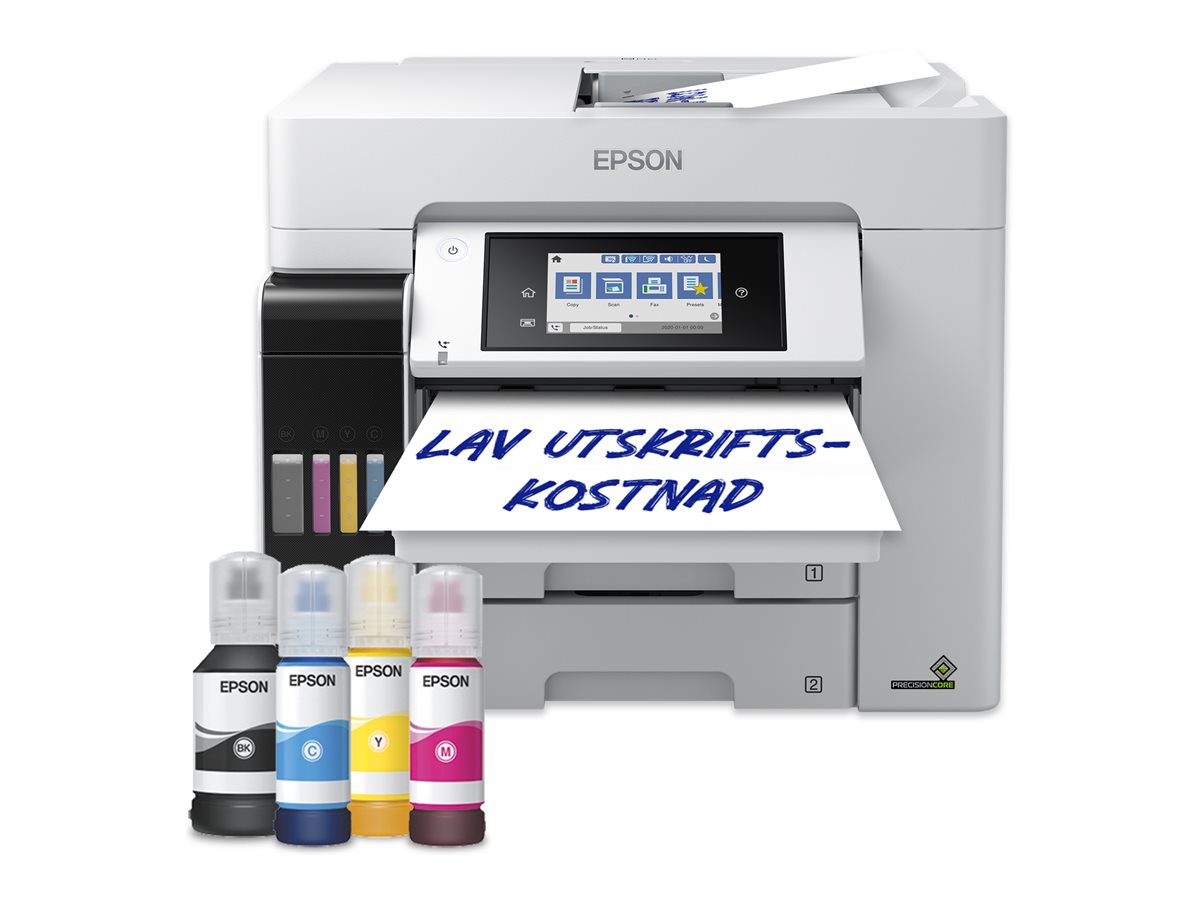 Impressora Epson EcoTank Pro ET-5885 Jato Tinta Cor A4 Wi-Fi