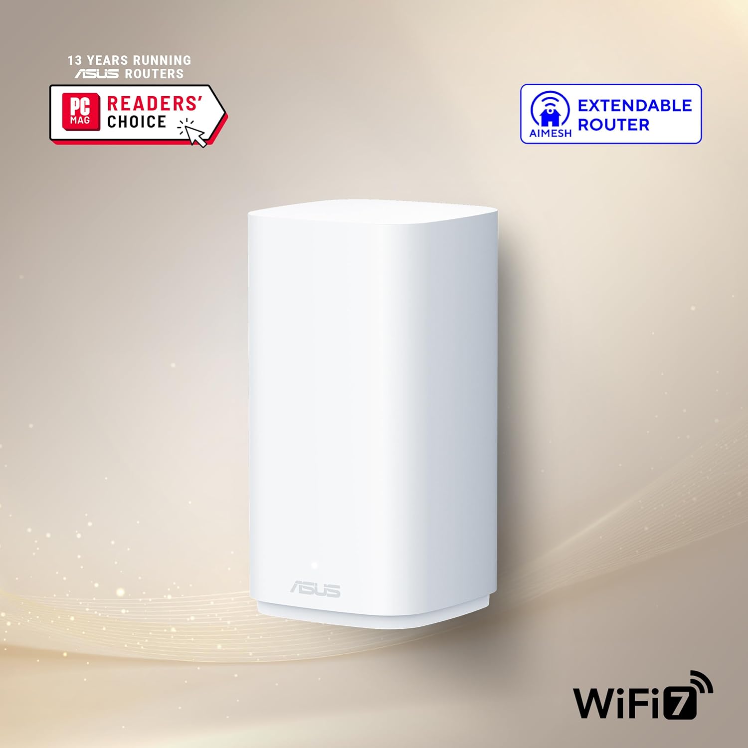 Sistema Wi-Fi Exterior ASUS ZenWiFi BD4 BE3600 Wi-Fi 7 Dual Band 2.5GbE Branco (1 Unidade) - Imagem 2