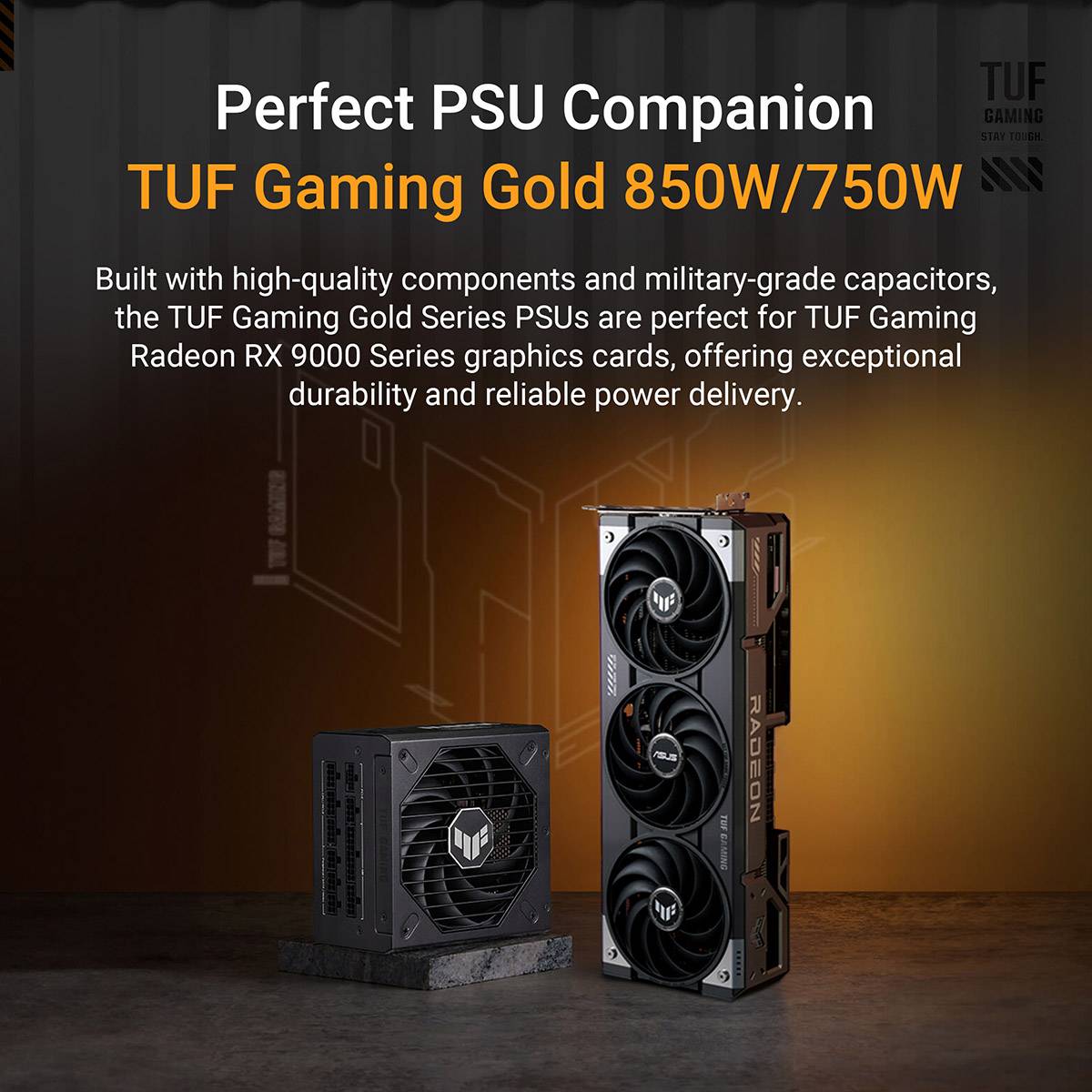 Placa Gráfica ASUS TUF Gaming Radeon RX 9070 OC Edition 16GB GDDR6 PCIe 5.0 HDMI 2.1 DisplayPort 2.1a - Imagem 7