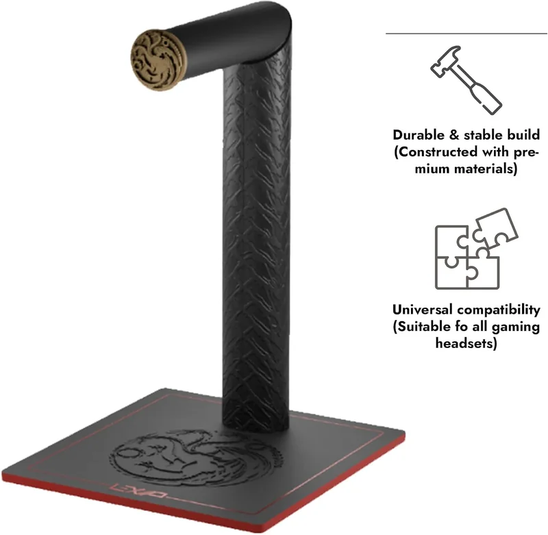 Suporte para Auscultadores Lexip x Game of Thrones Dragon Headset Stand - Imagem 2