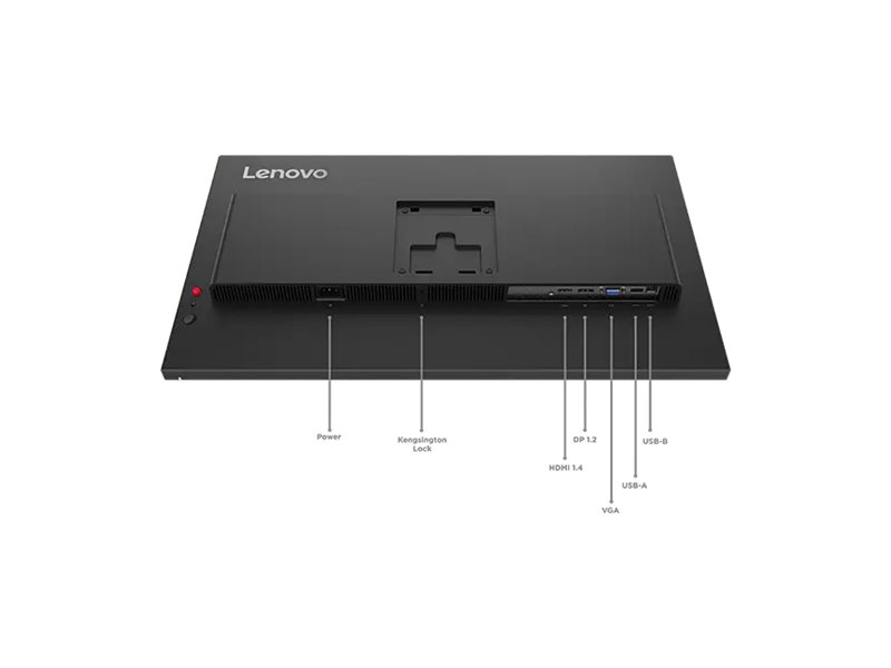 Monitor Lenovo ThinkVision T27-40 27" Full HD IPS 120Hz Preto Eclipse - Imagem 5