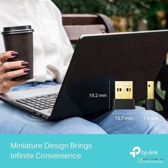 Adaptador USB Wi-Fi 6 e Bluetooth 5.3 TP-LINK AX900 Nano Dual Band - Imagem 7