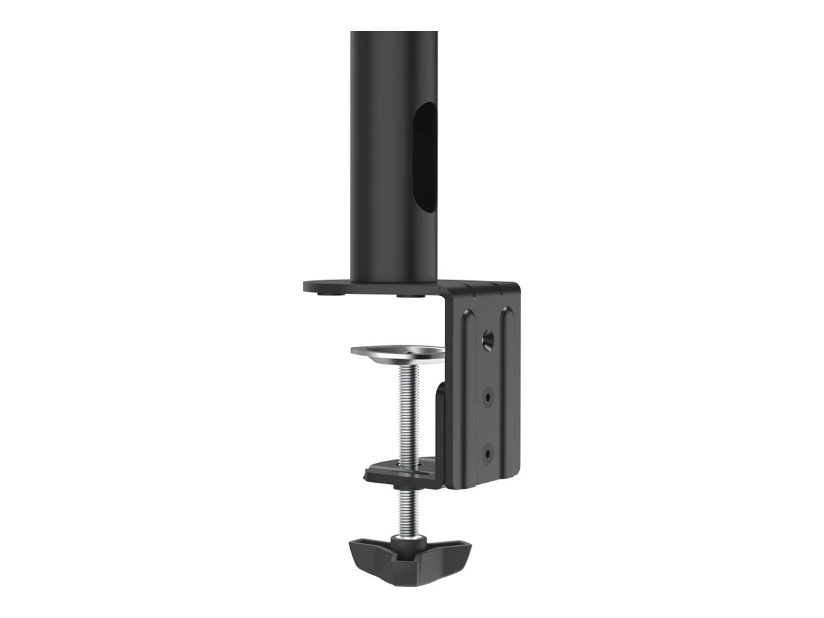 Suporte Monitor Secretária Hama Duplo 2 Braços Pleno Movimento 13-35 Preto