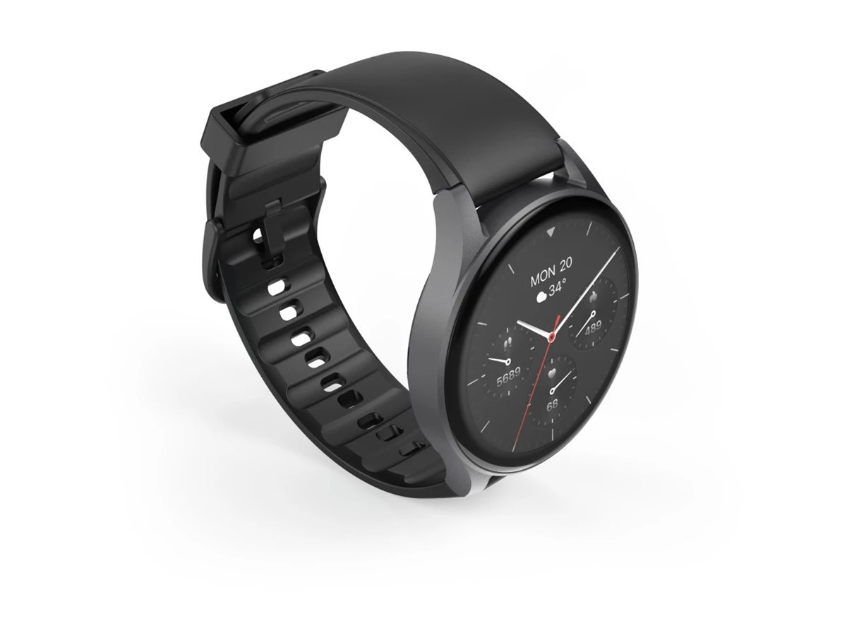 Smartwatch Hama 8900 1.43" Cinzento Alumínio Bracelete Preta - Imagem 5