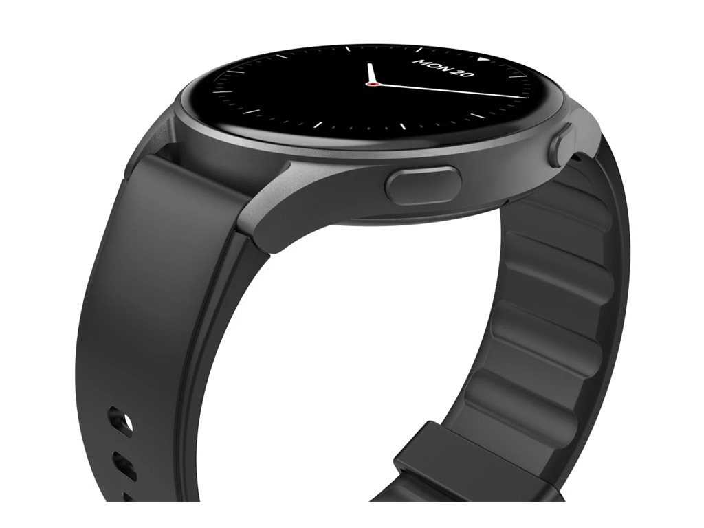 Smartwatch Hama 8900 1.43" Cinzento Alumínio Bracelete Preta - Imagem 4