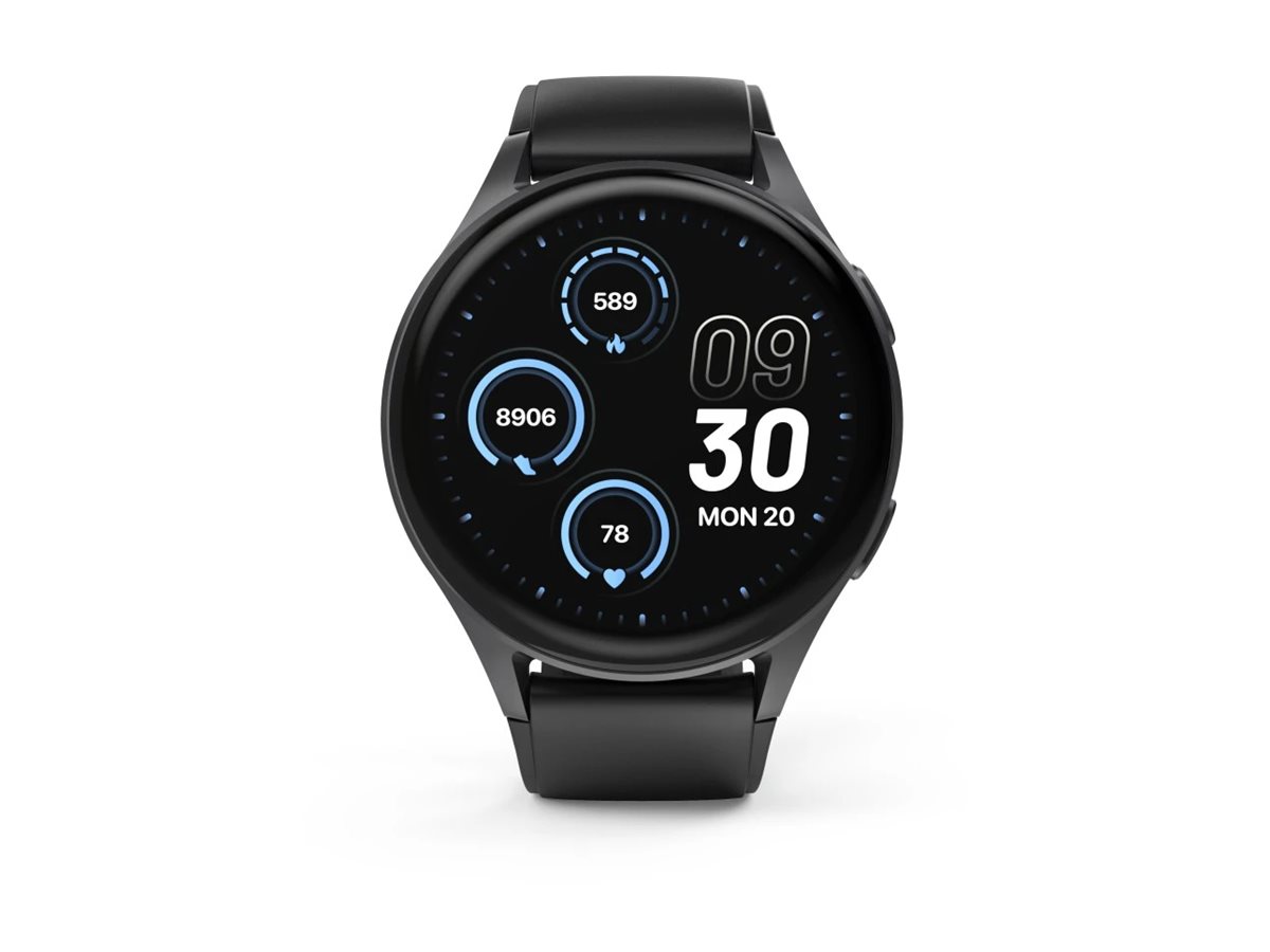 Smartwatch Hama 8900 1.43" Cinzento Alumínio Bracelete Preta - Imagem 3