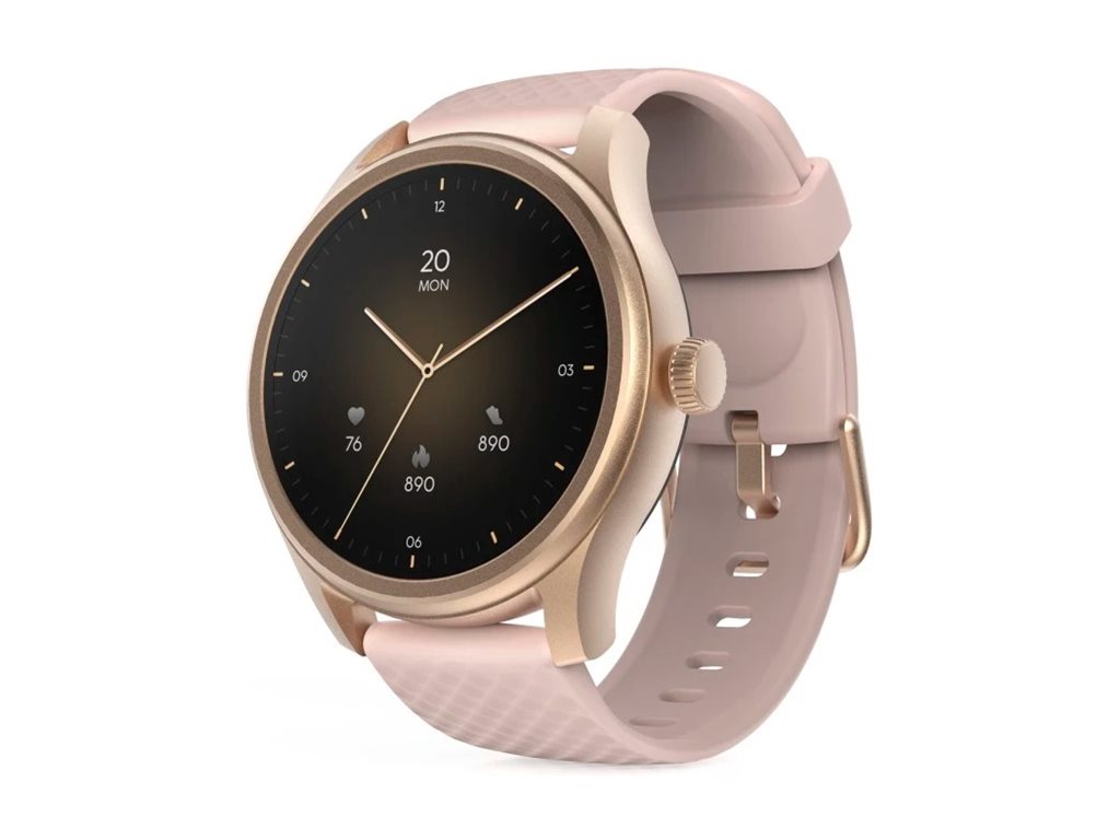 Relógio Inteligente Hama 1.38" Dourado Rosa Alça Rosa - Imagem 7